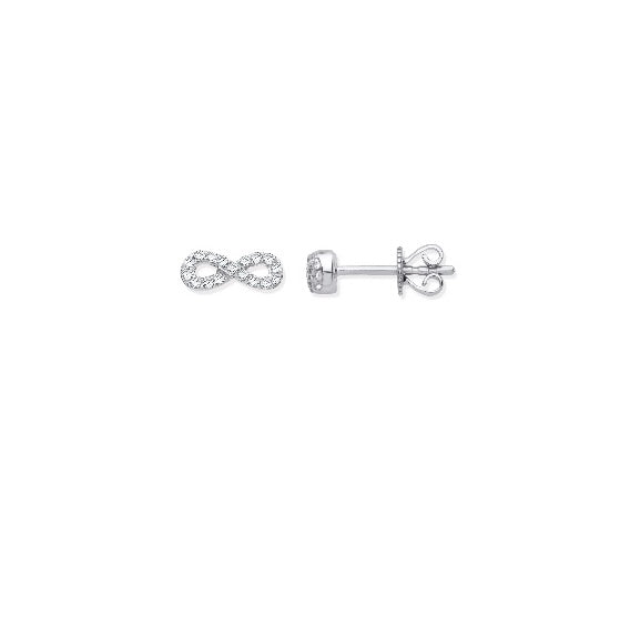 Infinity Diamond Studs