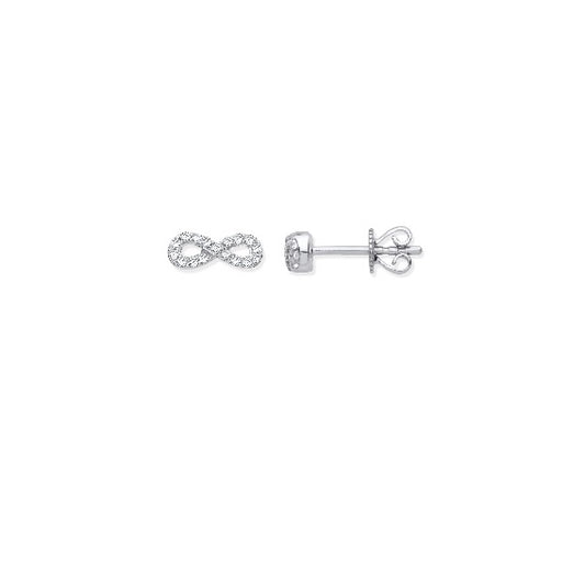 Infinity Diamond Studs