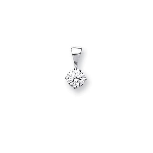 Tiny Diamond Pendant