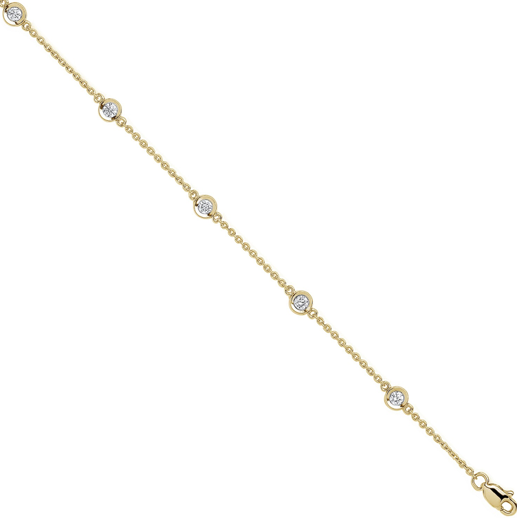 18ct Gold Diamond bracelet