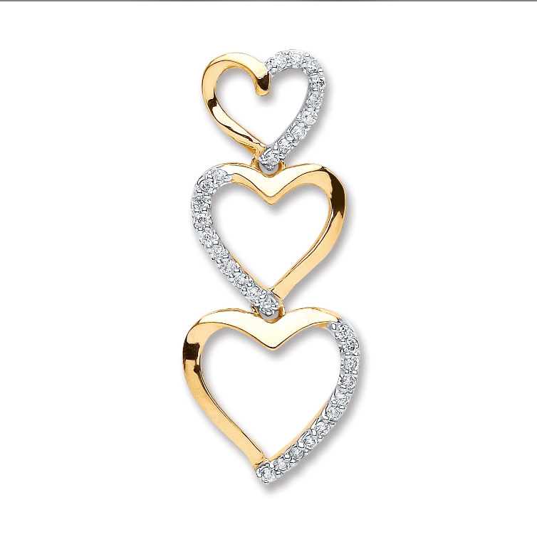 Diamond Heart Pendant