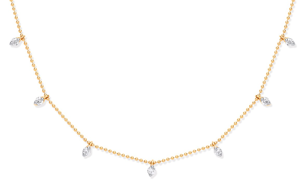 Gold Diamond Set Chain