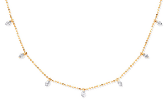 Gold Diamond Set Chain