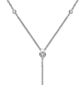 White Gold Necklet Diamond