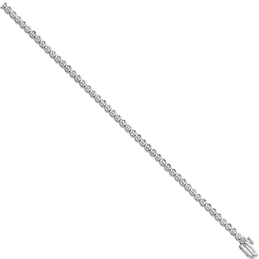 White Diamond Tennis Bracelet