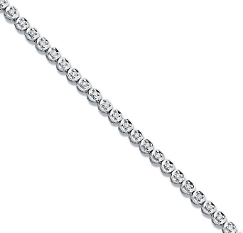 White Diamond Tennis Bracelet