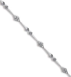 White Gold Diamond Bracelet