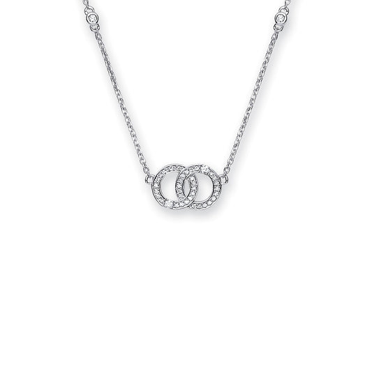White Gold Diamond Necklace