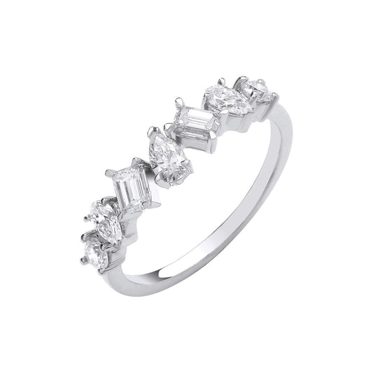 18ct White Gold Diamond Ring